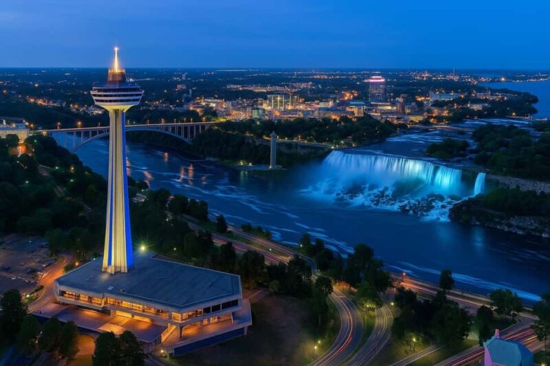 Niagara Falls: Skylon Tower, Fireworks & Walking Tour Canada - Walking Along Niagara Parkway for an Intimate Falls Experience