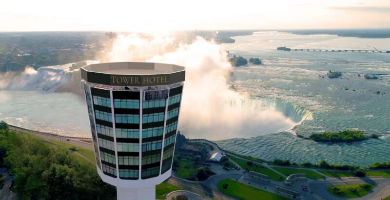 Niagara Falls: Tower Hotel Observation Deck Ticket - View the Falls from the Iconic 25th Floor Location