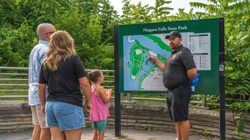 Niagara Falls: USA and Canada Tour with Boat Cruise + Lunch - Lunch at Skylon Tower with a Panoramic View