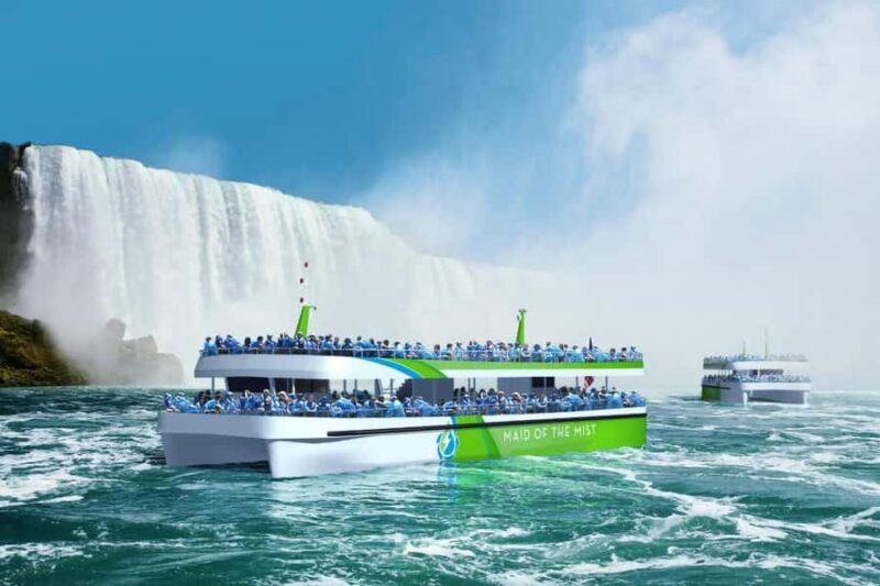 Niagara Falls USA: Day/Night Tour with Light Show & Boat - Closer Look at the Cave of the Winds Experience