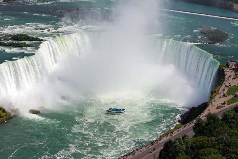 Niagara Falls USA: Day/Night Tour with Light Show & Boat - Additional Stops: Prospect Point, Goat Island, and Scenic Views
