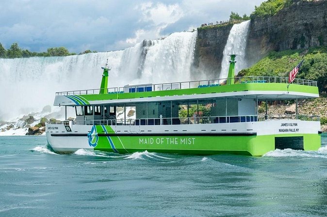 Niagara Falls USA Tour Maid of the Mist and Scenic Views - Luna Island: An Intimate Corner Between the Falls
