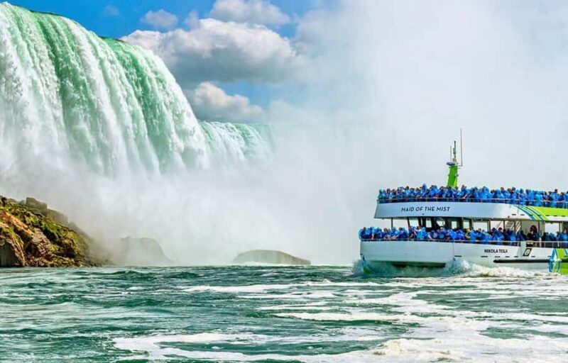 Niagara Falls USA Tour with Maid of the Mist Boat Ride - Exploring Goat Island and Luna Island’s Scenic Stops
