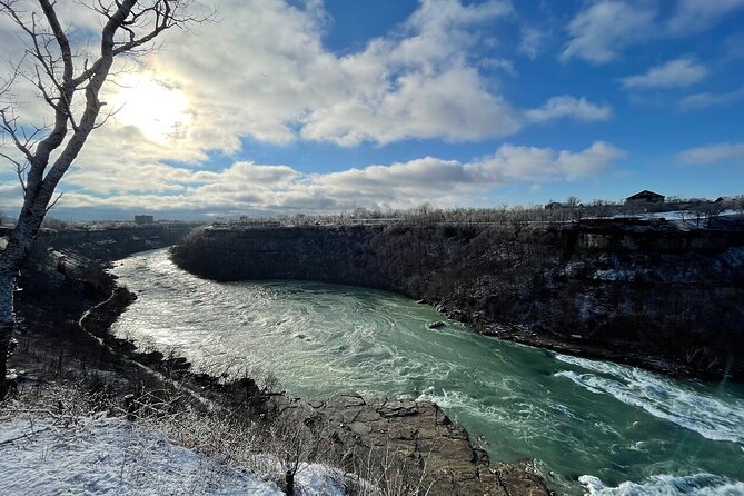 Niagara Falls USA Winter Wonderland State Park Tour with Pickup - Viewing Niagara Falls from the Observation Tower