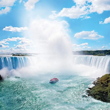 Niagara Falls Walking Tour with Boat Cruise Eco Experience - Key Points