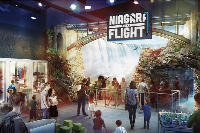 Niagara Flying Theatre Ride Skylon Tower Guided Tour Canada - Explore Niagara Falls with a Guided Small Group Tour
