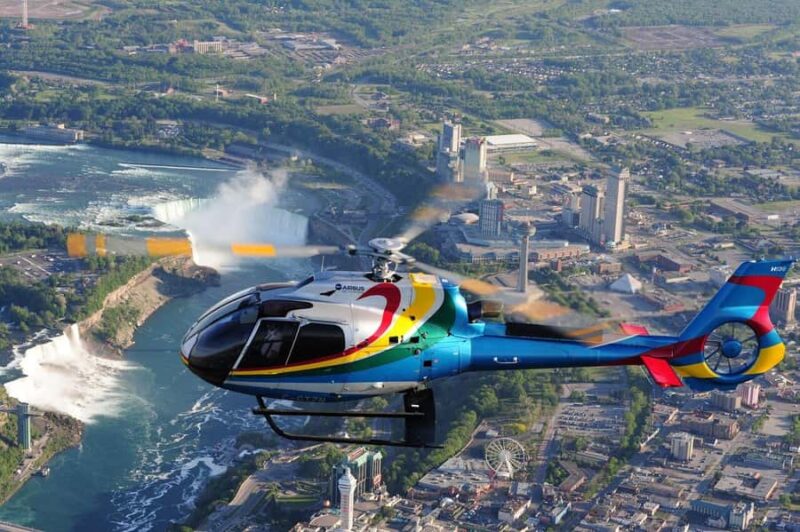 Niagara: Private Tour w/ Zipline, Helicopter & Jetboat - The Thrilling Zipline Above Horseshoe Falls