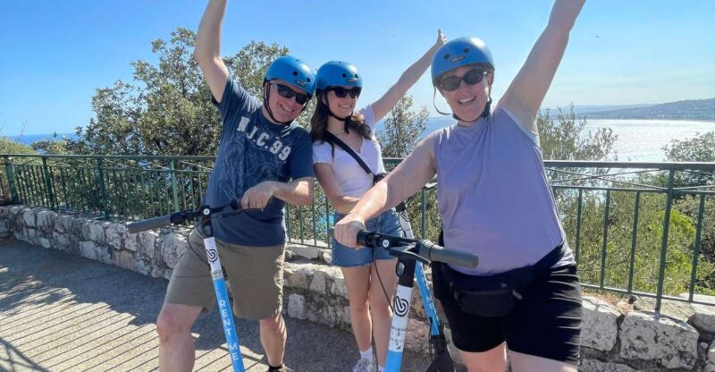 Nice: 1h30 E-scooter highlights tour - Passing by the Port and the “I Love Nice” Landmark