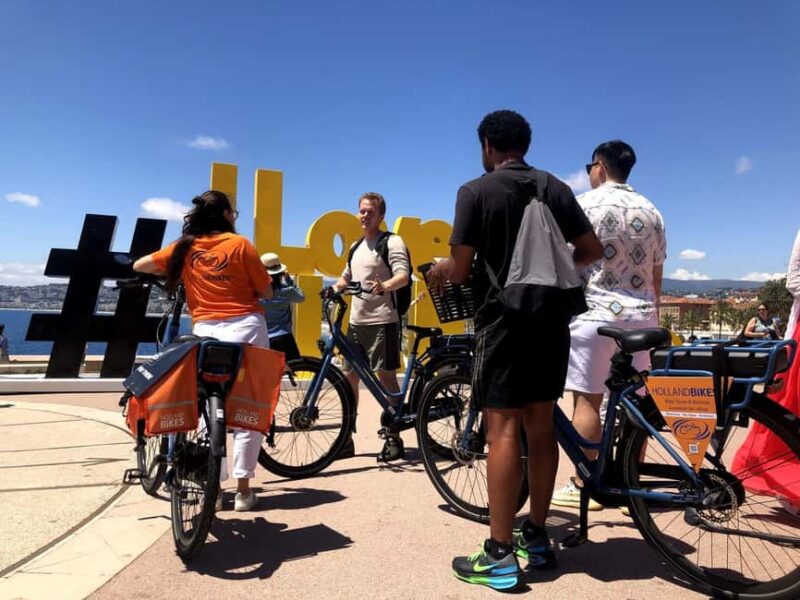 Nice and its panoramics surroundings on e-bike - Discover the Beauty of Nice and the French Riviera on an E-Bike Tour