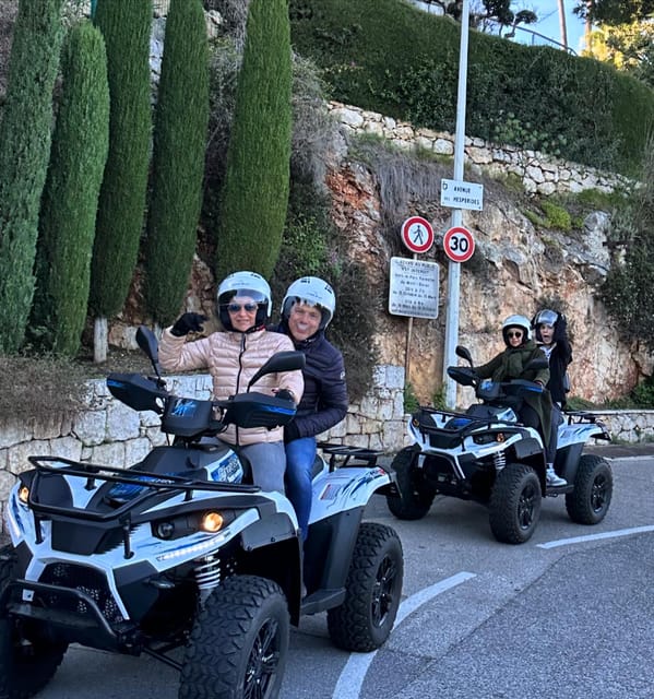 NICE BY ELECTRIC QUAD:panoramic tour from Nice - From the City to the Hills: Mont Boron and Villefranche