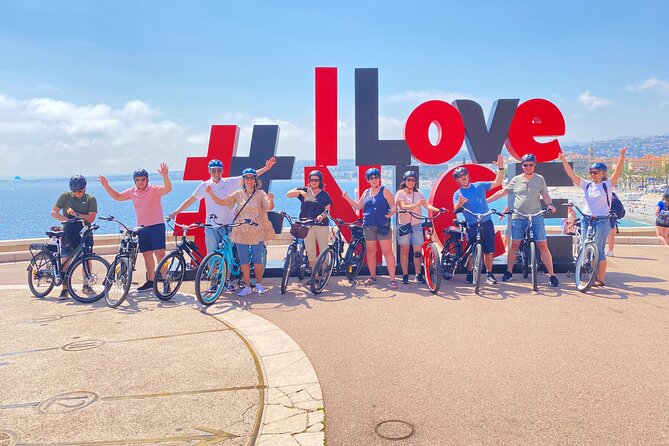 Nice City Best Highlights E-bike Tour - Photo Opportunity at #ilovenice Overlook