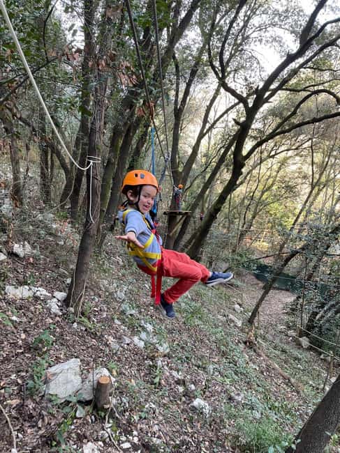 Nice: Discovery tree climbing for children in a natural setting - Discover Tree Climbing Adventures for Children in the South of France