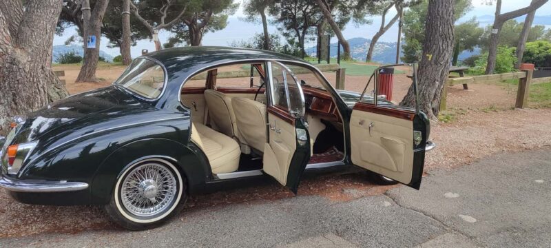 Nice: French Riviera Trip in a Vintage Jaguar MK2 - Key Points