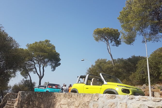 Nice-Monaco-Eze-Nice in 4 seats electric convertible you drive - Cap de Nice and Baie des Anges Viewpoint