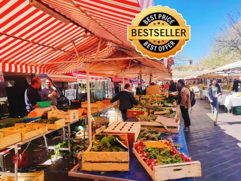 Nice Old Town and Castle Hill: Guided Cultural Walking Tour - Discovering the Bustling Cours Saleya Market