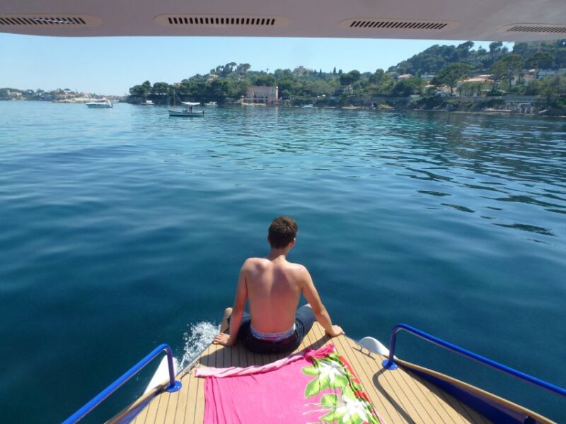 Nice: Private French Riviera Solar Boat Cruise - Stops Near the Villa Rothschild and Eze Village
