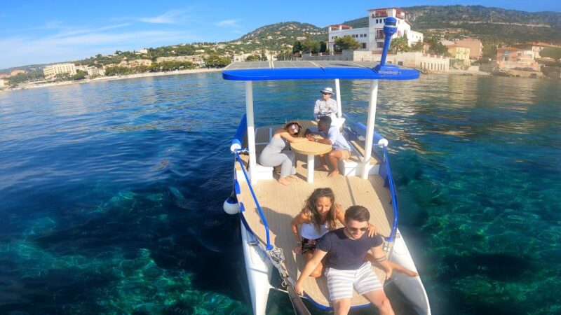 Nice: Private French Riviera Solar Boat Cruise - The Fun and Flexibility of the Private Boat Experience