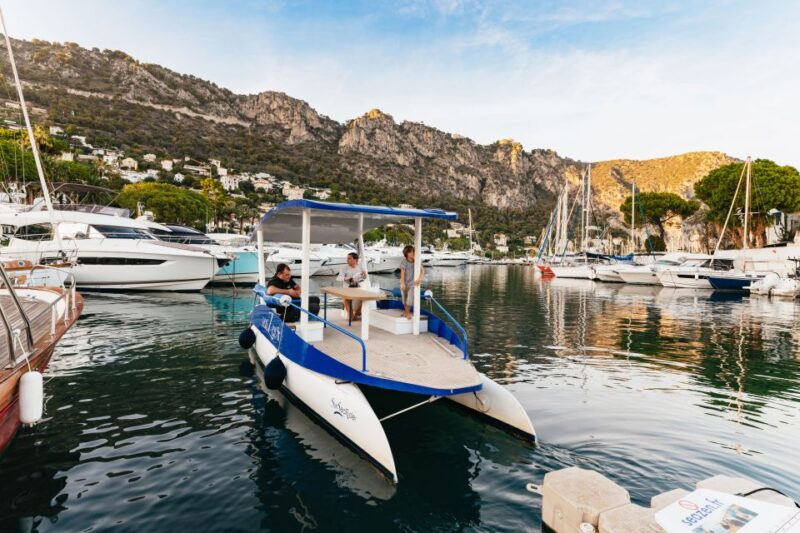 Nice: Private Sunset Tour on Solar Powered Boat - The Experience of Guided Tours on the French Riviera