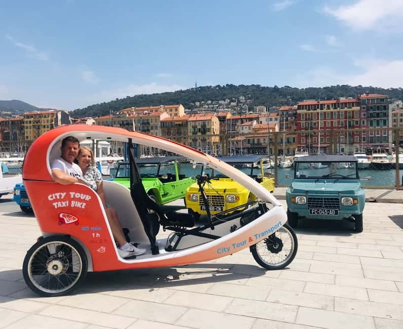 Nice : Visite privé 1H en Vélotaxi avec un guide local. - Exploring the Iconic Landmarks of Nice