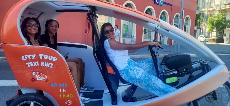 Nice : Visite privé 1H en Vélotaxi avec un guide local. - The Route: From the Old Town to the Promenade