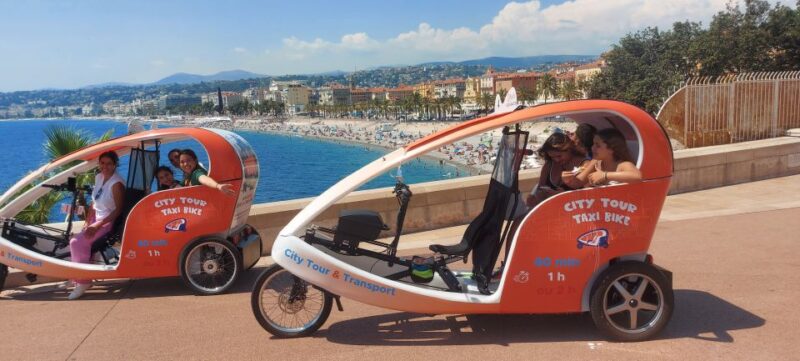 Nice: Visite privé en Bike & Boat 3h Villefranche-Cap ferrat - Discover Nice from Land and Sea on a Private Bike & Boat Tour