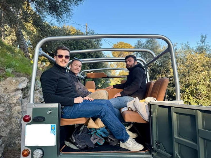 Nice : Wine Tasting in backcountry in Defender - The Experience of Riding in a 4x4 Land Rover Defender