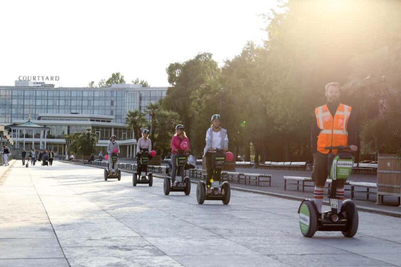 Nienburg: Private Segway fun tour Weser Bürgerpark Old Town  2.5 hours of fun - Starting in Nienburg’s Bürgerpark