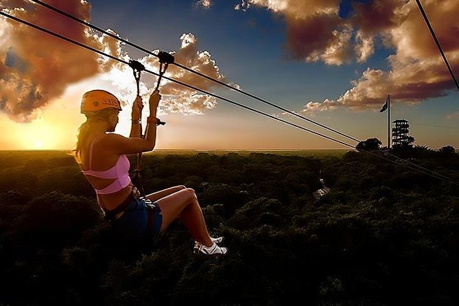 Night of Fire at Xplor Fuego Adventure! Round Transportation Included - Rafting in the Underground Lava River