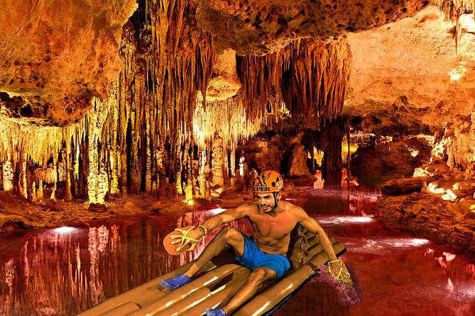 Night of Fire at Xplor Fuego Adventure! Round Transportation Included - Walking Through Underground Caverns and Caverns Exploration