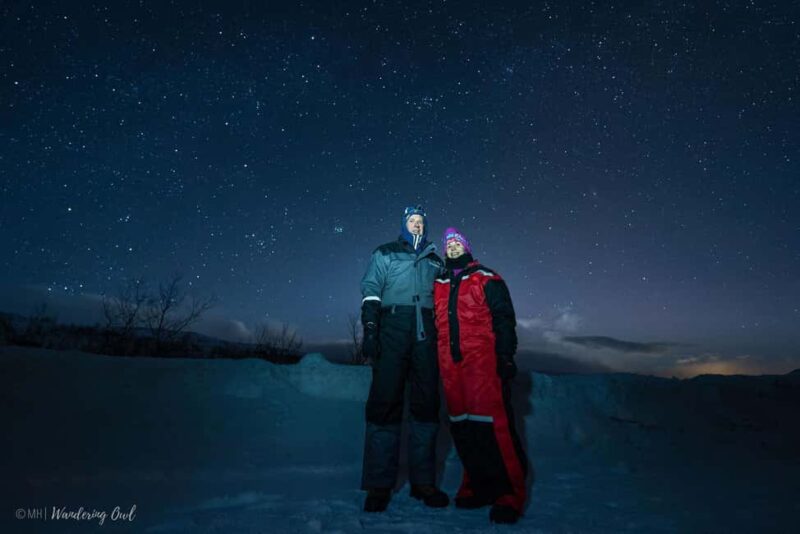Night Star Walk on Snowshoes in the Finnish Wilderness - Professional Photos and Aurora Viewing Opportunities