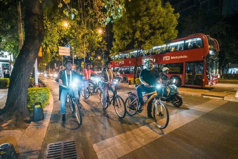 Night Street Food Bike Tour Mexico City - Exploring the Bohemian Charm of Roma Neighborhood on Bikes