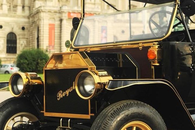 ( Night Tour ) With Private Guide + wine or prosecco - Discover Vienna by Night in a Classic Convertible with Private Guide and Wine