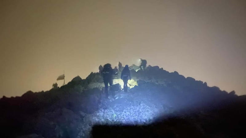 Night view of Sofia, mountain hiking tour to Kamen del Peak. - Guided Experience with a Licensed Mountain Leader