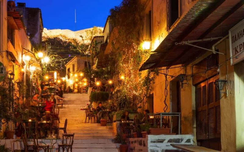 NIGHT WALK THROUGH PLAKA, MONASTIRAKI AND ANAFIOTIKA - Explore Athens by Night with a Guided Walk through Iconic Neighborhoods