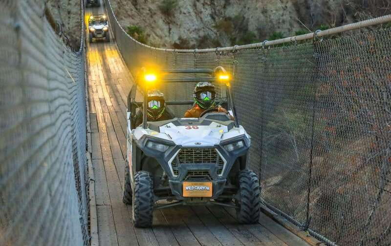 Night Ziplines & UTV Adventure & Mexican Parrillada - Flying Through the Canyon on Night Ziplines