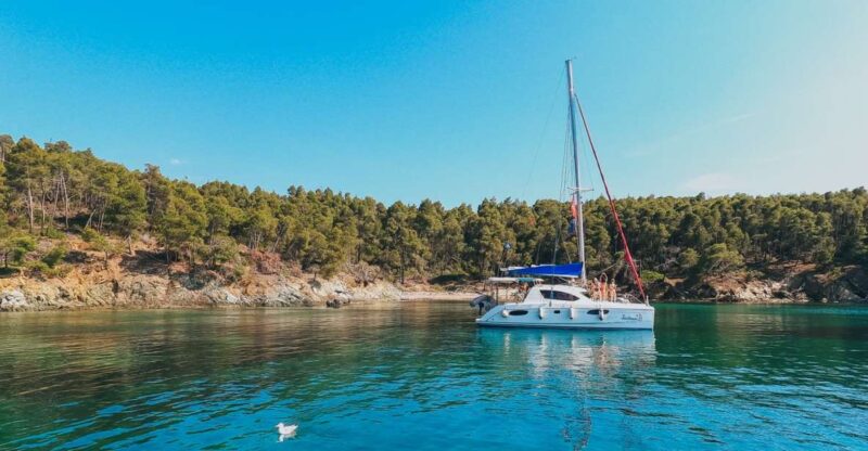Nikiti: Private Catamaran Day Cruise with Open Bar - Water Activities and Equipment Offered on Board