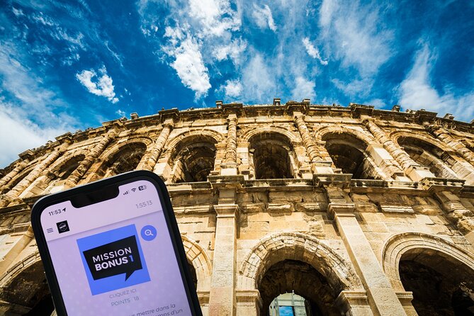 Nîmes Challenges EVG EVJF City Challenge team - Starting Point: Place des Arènes in Nîmes
