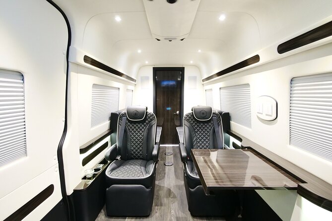 NJ Luxury Sprinter Van Tours-Transfers | EWR, PHL, Atlantic City - Key Points