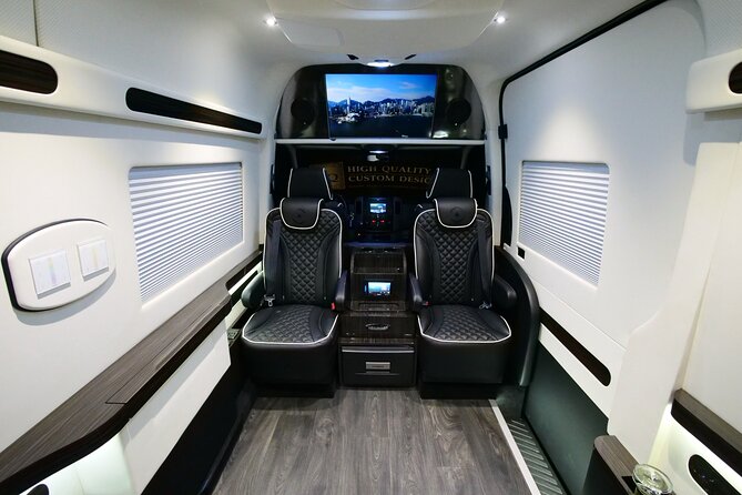NJ Luxury Sprinter Van Tours-Transfers | EWR, PHL, Atlantic City - Price and Value for a Private, Upscale Experience