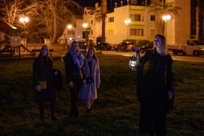Nocturnal Tours Trogir & Split - Myths and Legends of Old Trogir Tour - The Legend of Marin Kjudis at Central Square