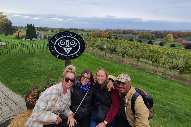 NON BUS FALL COLORS Traverse City Old Mission Wine Tour - Exploring Grand Traverse Bay and the Scenic Views