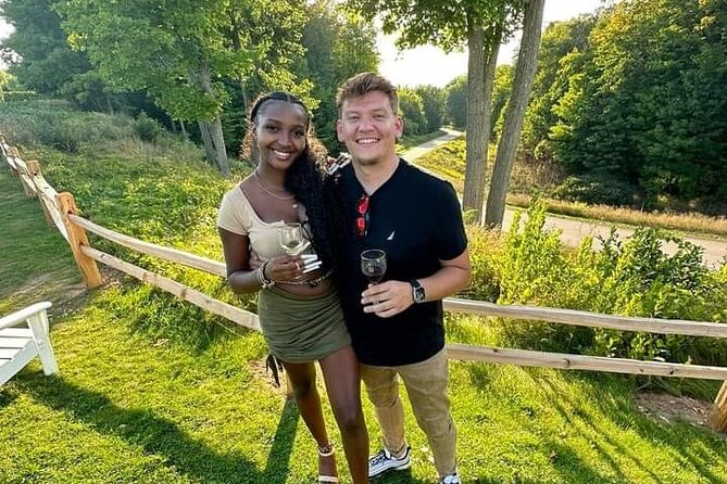 NON BUS PROPOSAL Old Mission Wine Tour in a Cherry Red Tahoe RST - The Proposal and Special Occasion Focus