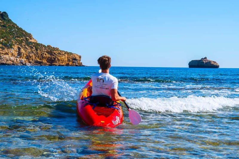 NON-GUIDED KAYAK RENTAL in Jávea/Xabia - Key Points