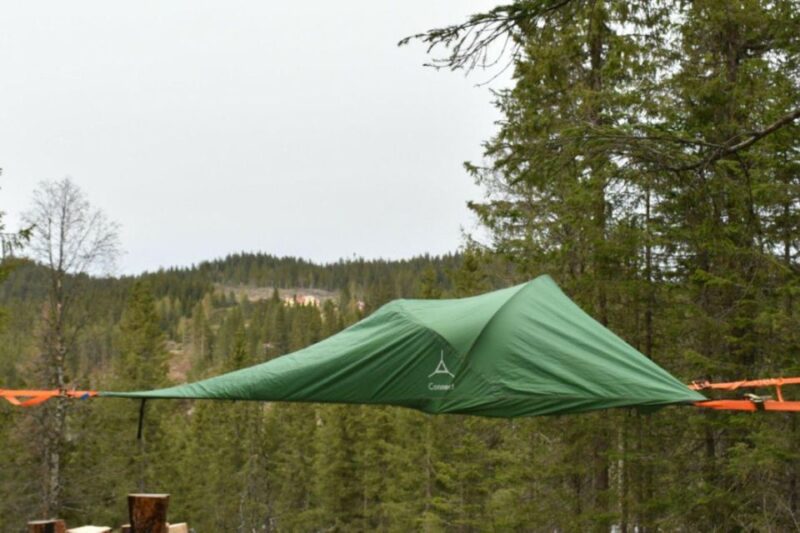 Nordmarka: Overnight Camping Experience in a Hover Tent - Discover the Unique Hover Tent Camping in Viken County