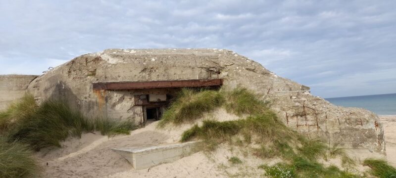Normandy D-Day Beaches Private Tour US sector from Bayeux - Visiting a Private Bunker with Authentic Artifacts
