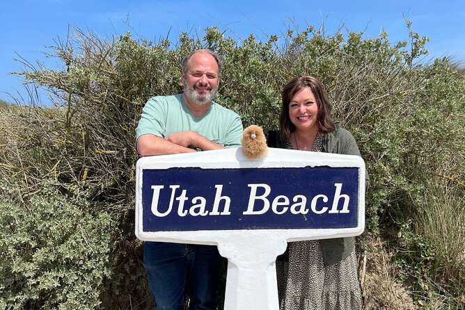 Normandy D-day landing beaches & Caen Memorial Private Tour - Walking on Omaha Beach