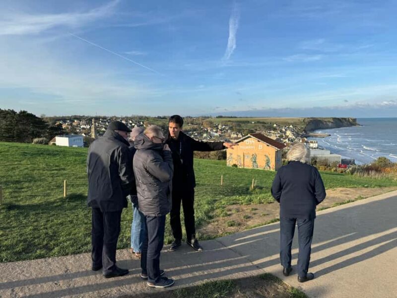 Normandy: Omaha and Arromanches Guided Tour - Walking Along Omaha Beach: The Site of "Bloody Omaha"