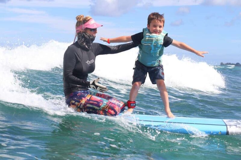 North Shore Oahu: Tandem Special Surf Lesson for Children - Professional Guidance from a North Shore Surfer Girl