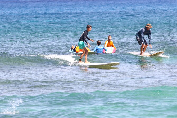 North Shore Surfing Lessons Oahu Hawaii - Suitable For All Ages and Swimming Capabilities