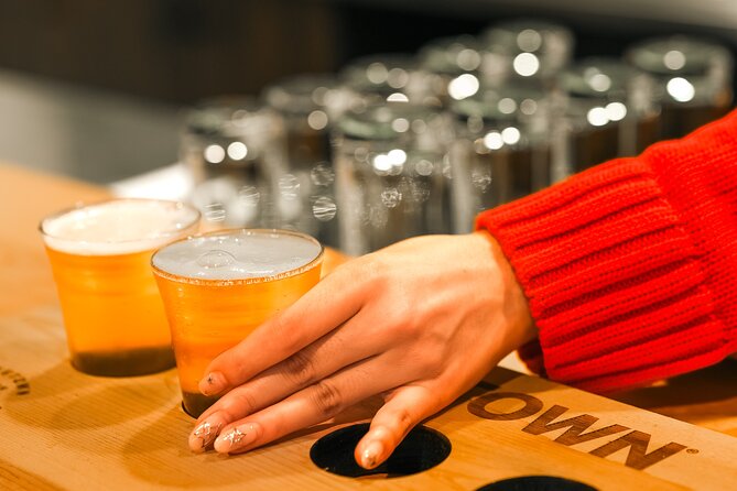 North Vancouver Elite Walking Brewery Tour - Tasting Experience: Craft Beers and Tasty Bites